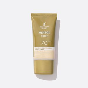 7891142205643PROTETOR SOLAR FACIAL EPISOL COLOR FPS 70 TOM 2 - CLARO 40ML